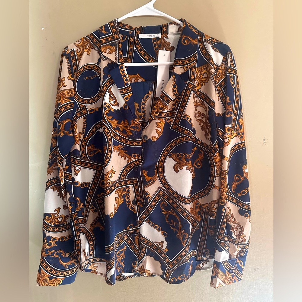 Fashion Nova Button Up Blouse